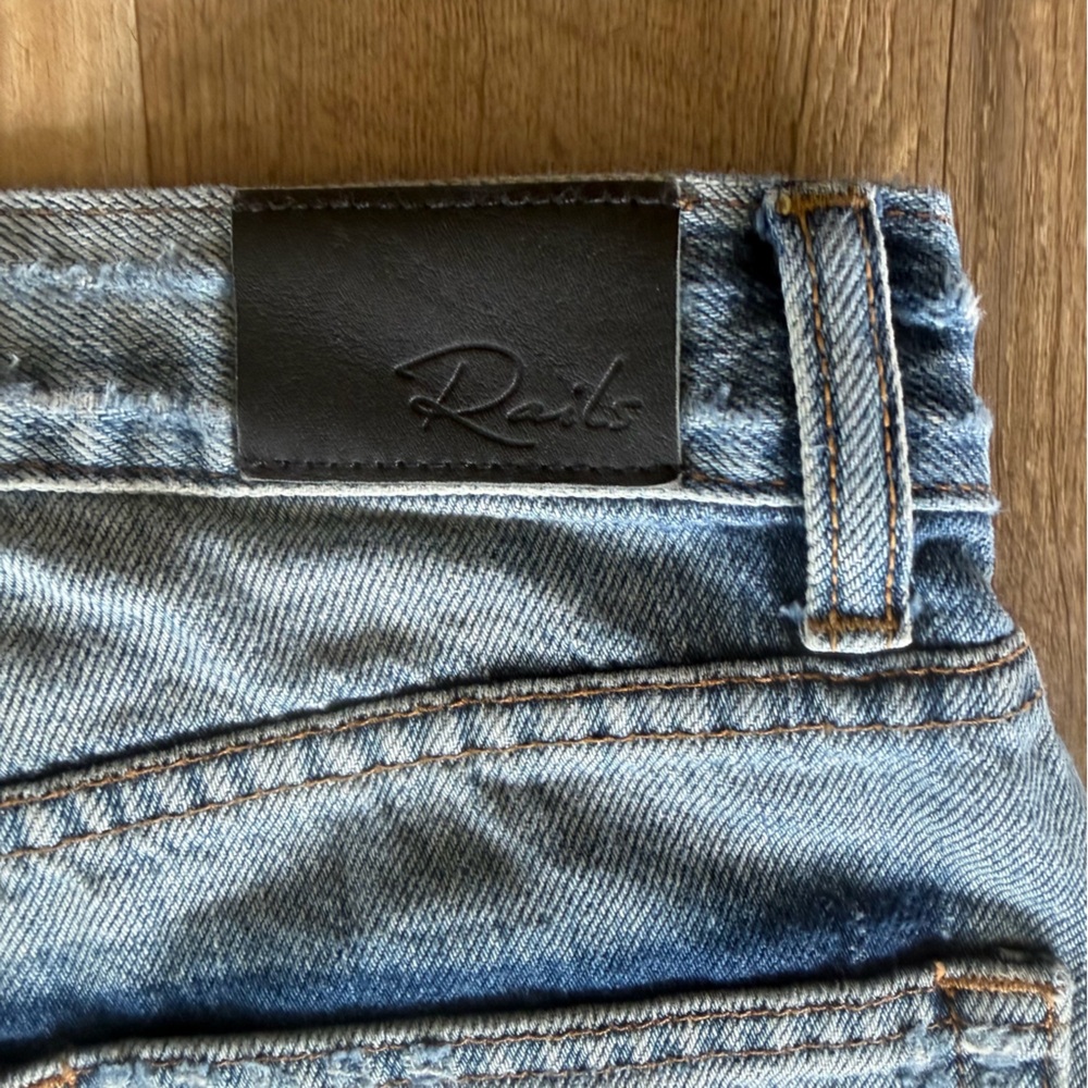 Rails Wynonna Cut Off Skirt | Medium Vintage Wash - Picture 7 of 9